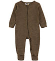 Joha Jumpsuit - Wool/Silk - Brown Melange