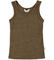 Joha Undershirt - Wool/Silk - Brown Melange