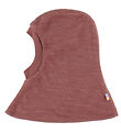 Joha Balaclava - Wool/Bamboo - 2-layer - Dark Rose