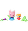 Gabby's Dollhouse Figure set - 4 Parts - Queen Kitty Fairy & Kit