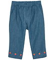 Flöss Trousers - Vilma - Denim - Mid Blue Strawberry