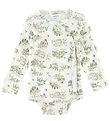 Joha Wrap samfella l/e - Ull/Silki - Off White