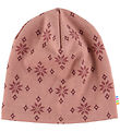 Joha Beanie - 2-layer - Wool - Rose