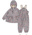 Konges Sløjd Rainwear w. Suspenders - PU - Palm - Kyoto