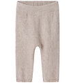 MarMar Trousers - Knitted - Pira - Cashew Melange