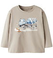 Name It Blouse - NmmNari - Iceland Fossil