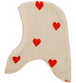 Flöss Balaklava - Enkel - Fleece - Simone - Soft White Heart