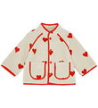 Flöss Fleece Jacket - Simone - Soft White Heart