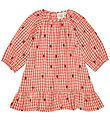 Flöss Dress - Molly - Berry Gingham w. Checs