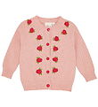 Flöss Cardigan - Knitted - Aya - Warm Pink
