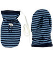 Joha Mittens - Wool - Blue