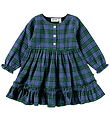Molo Dress - Cele - Blue Pine Check