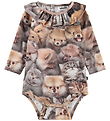 Molo Bodysuit l/s - Freya - Fuzzy Fluffy