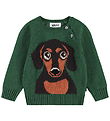 Molo Blouse - Gebreid - Wol/Katoen - Teckel pup