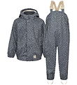 MarMar Rainwear w. Suspenders - PU - Oddy - Dried Petals