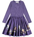 Molo Dress - Rib - Casie Warm - Unicorn Cosmos