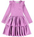 Molo Dress - Rib - Cathi - Purple Ray