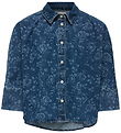 Kids Only Denim Jacket - KogGrace - Medium+ Blue Denim/Rose