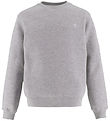 Hound Sweatshirt - Crew Neck - Light Grey Melange