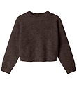 Name It Blouse - Knitted - NkfHolly - Boxy - Seal Brown