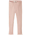 Lil' Atelier Leggings - NmfNora - Cameo Rose