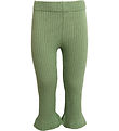 Hanevild Trousers - Knitted - Rib - Tilde - Shale Green