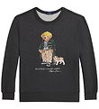 Polo Ralph Lauren Sweatshirt - Grey Heather w. Soft Toy