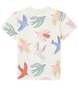 Stella McCartney Kids T-shirt - White/Colorful Birds