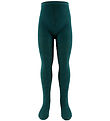 Molo Tights - Glitter Rib Tights - Cosmic Green