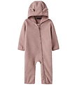 Name It Fleece Suit - NbnMeeko - Woodrose