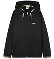 BOSS Cardigan w. Hood - Black