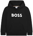BOSS Hoodie - Black w. Logo