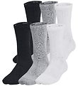 Under Armour Socks - Youth UA TC - 6-Pack - Steel