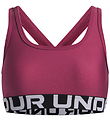 Under Armour Sports Tops - Crossback - Fucksia Dusk