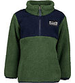 Didriksons Fleece Jumper - Teddy - Cuddly - Light Moss