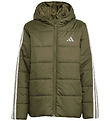 adidas Performance Puffer Jacket - J Ess 3S - Olistr/Black