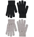 Molo Handschoenen - 2-pack - Gebreid - Kiddy - Grey Melange