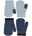 Molo Handschuhe - 2er-Pack - Strick - Kenny - Blue Mond