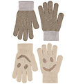 Molo Gloves - Knitted - 2-Pack - Kello - Vanilla