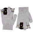 Molo Gloves - Knitted - Kaapo - Grey Melange