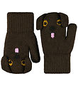 Molo Mittens - Knitted - Kenau - Dark Cocoa
