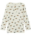 Lil' Atelier Blouse - NmmNalu - Turtledove/MELANGE