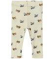 Lil' Atelier Leggings - Noos - NbmNalu - Turtledove/MELANGE