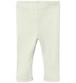 Lil' Atelier Leggings - Noos - Rib - NbnNalu - Turtledove/MELANG