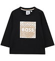 BOSS 블라우스 - 검정 포함 프린트