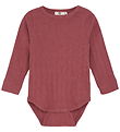 En Fant Bodysuit l/s - Roan Rouge