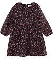 Creamie Dress - Flower Dobby - Black