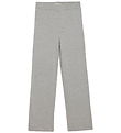 Creamie Trousers - Rib - Light Grey Melange