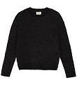 Creamie Blouse - Knitted - Pullover Knit - Black