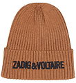 Zadig & Voltaire Beanie - Knitted - Sand
